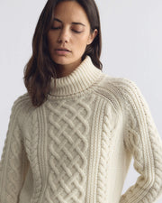 EZREN WOOL SWEATER IN IVORY