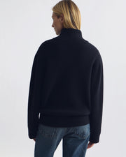 AXEL WOOL SWEATER IN DARK NAVY