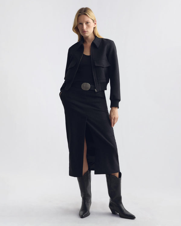 MARIHA WOOL SKIRT