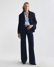 FLORENCE CORDUROY PANT IN SERVICE BLUE