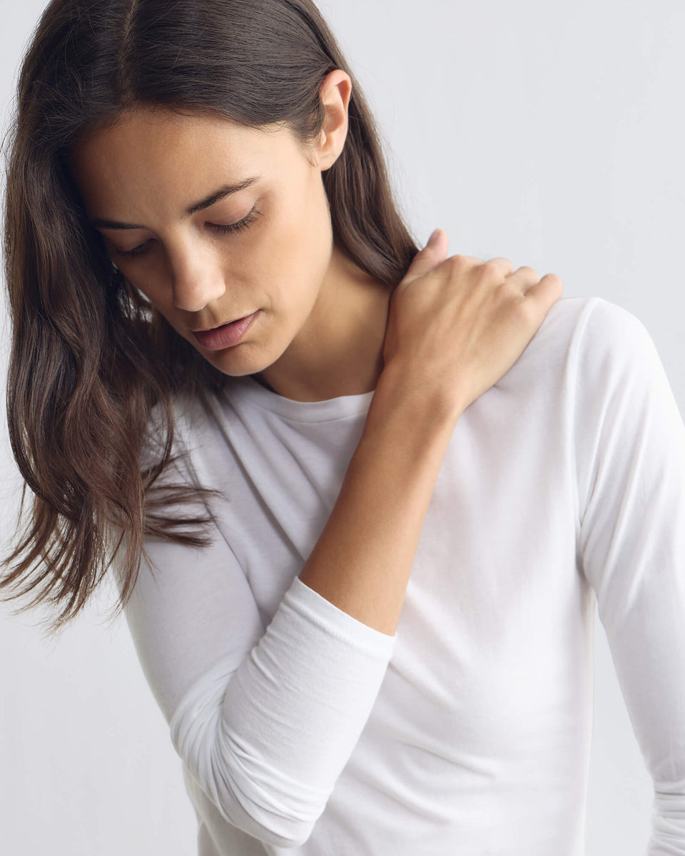 RAITT LONG SLEEVE SHIRT IN WHITE