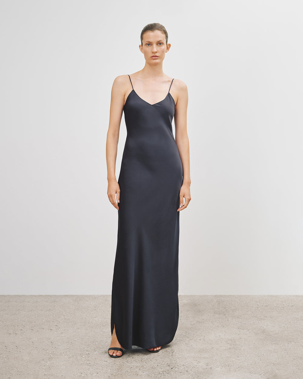 CAMI SILK GOWN IN CAMI SILK GOWN