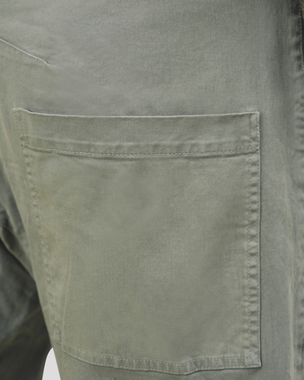SHON PANT IN ADMIRAL GREEN