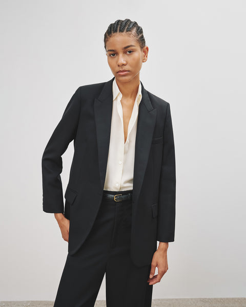 Zara oversized black blazer online