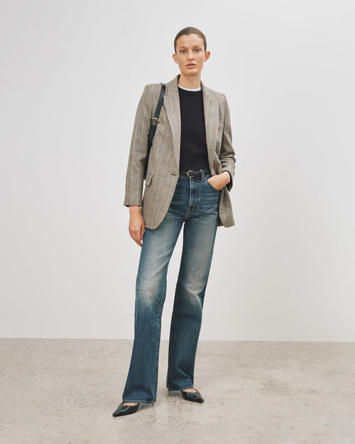 POPPY CASHMERE SWEATER IN POPPY CASHMERE SWEATER