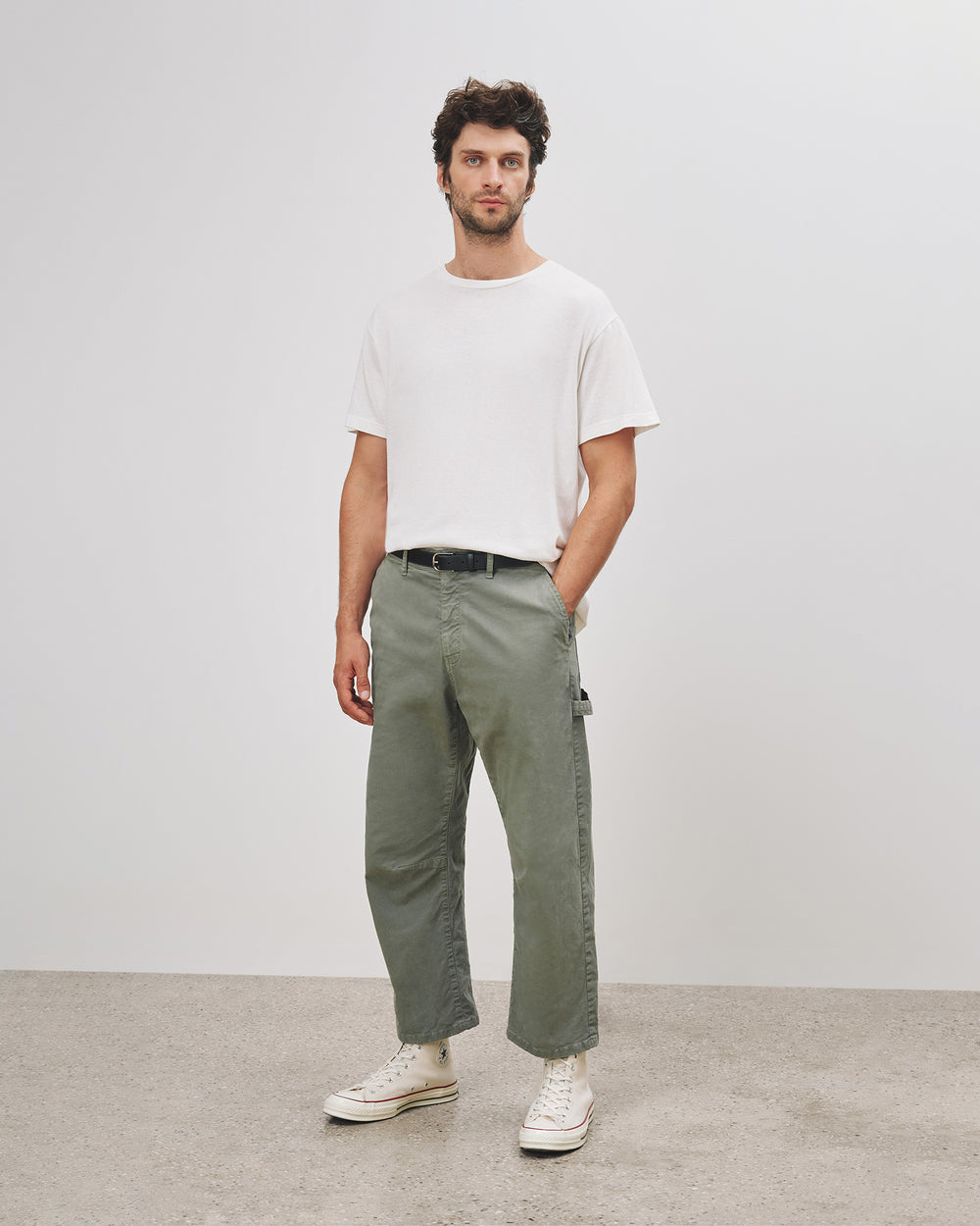 CARPENTER PANT IN ADMIRAL GREEN