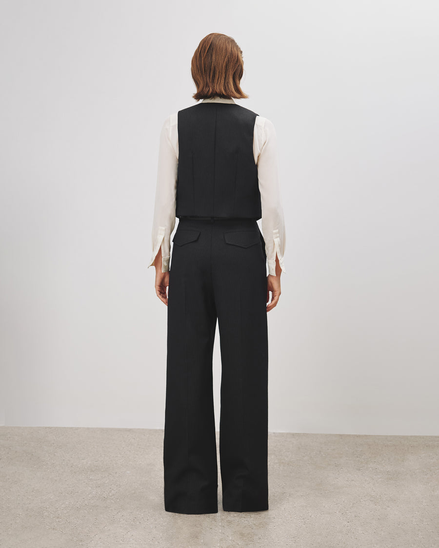 BLACK PINSTRIPE