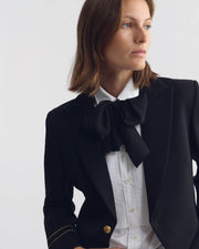 SILK SCARF IN BLACK