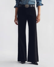 FLORENCE CORDUROY PANT IN JET BLACK