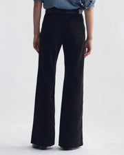 FLORENCE CORDUROY PANT IN JET BLACK