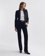 JOAN CORDUROY PANT IN JET BLACK