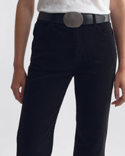JOAN CORDUROY PANT IN JET BLACK