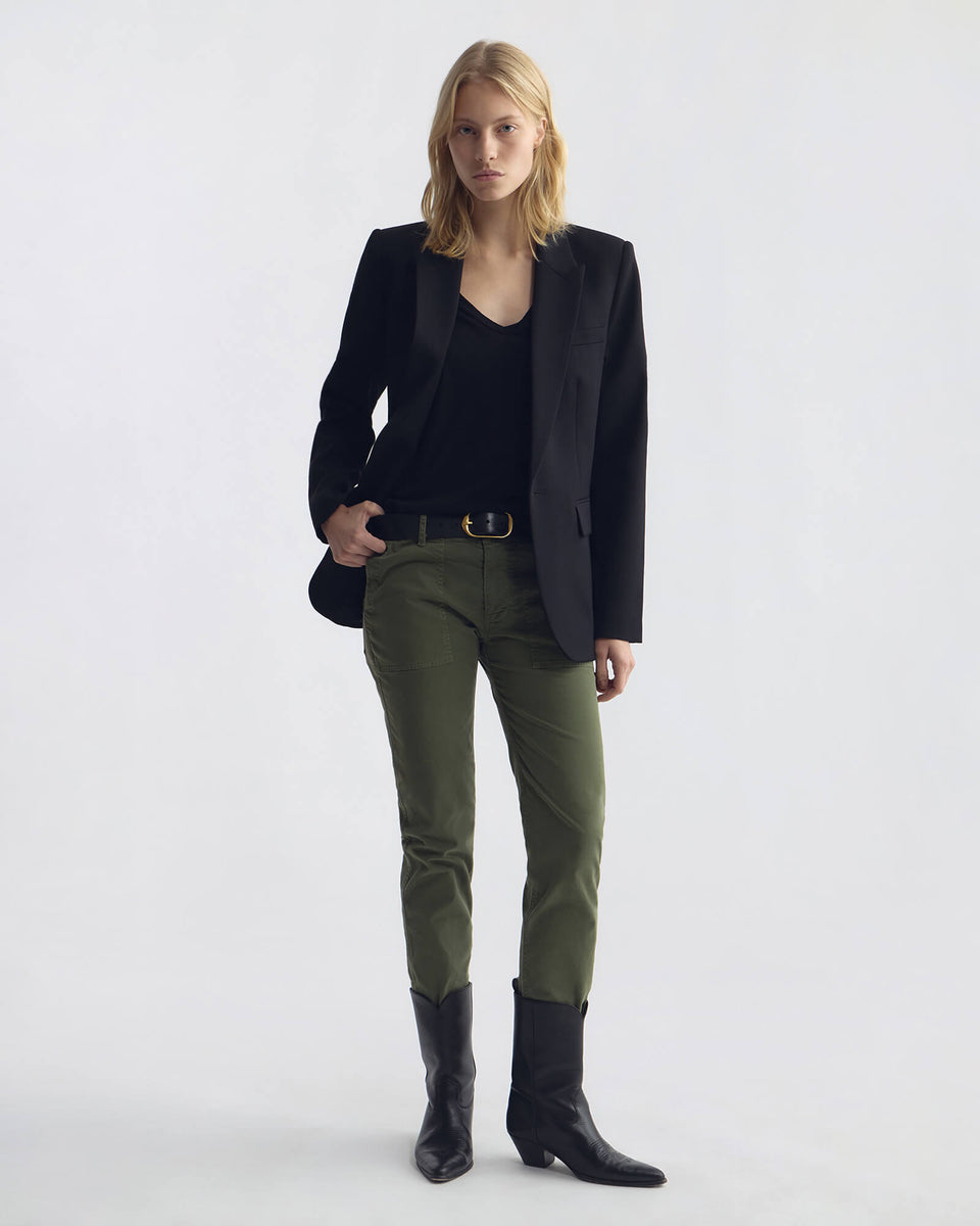 JENNA COTTON PANT IN CAMO