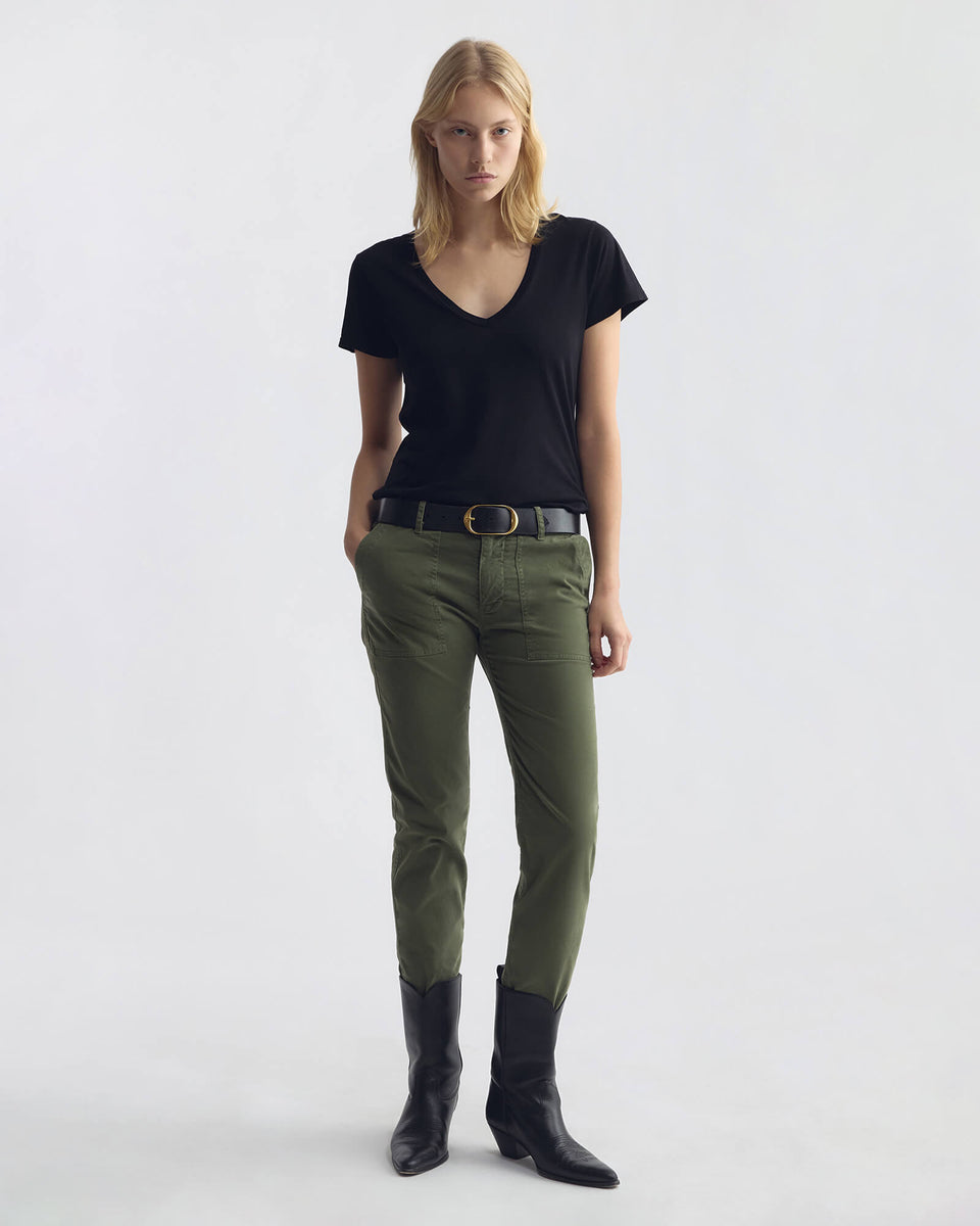 JENNA COTTON PANT IN CAMO