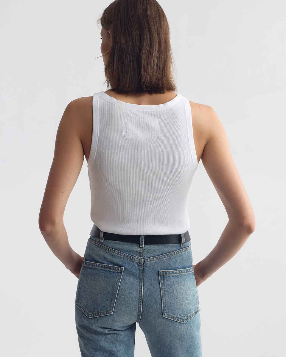 JENNIFER TANK IN WHITE