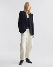 SHON COTTON PANT IN WHITE