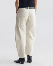 SHON COTTON PANT IN WHITE