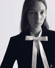 MOSELLE DOUBLE BREASTED VELVET JACKET IN MOSELLE DOUBLE BREASTED VELVET JACKET