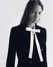 MOSELLE DOUBLE BREASTED VELVET JACKET IN MOSELLE DOUBLE BREASTED VELVET JACKET