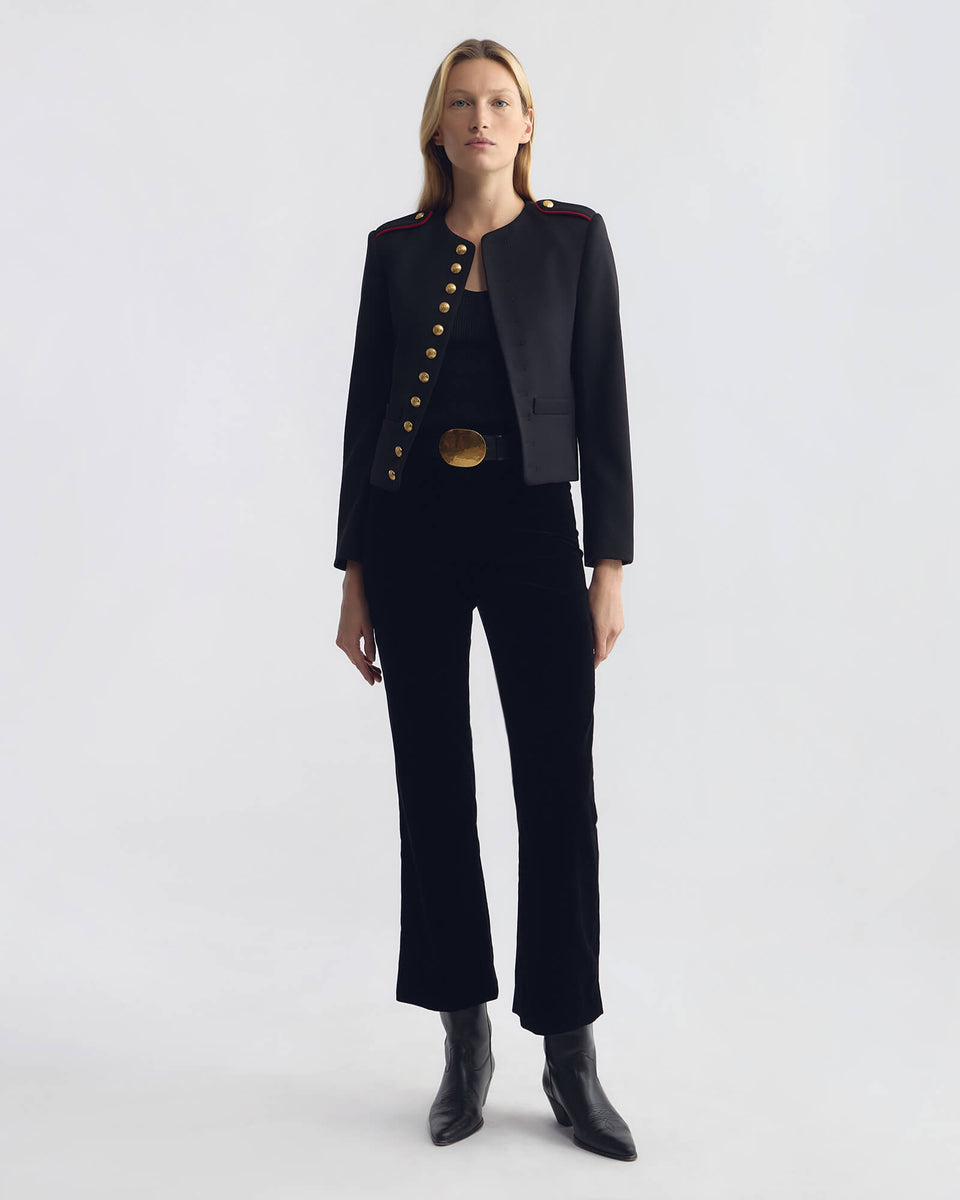 NOE SHORT WOOL JACKET IN NOE SHORT WOOL JACKET