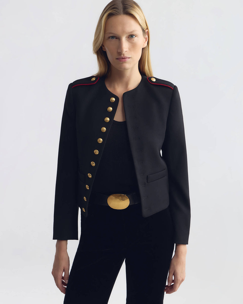 NOE SHORT WOOL JACKET IN NOE SHORT WOOL JACKET