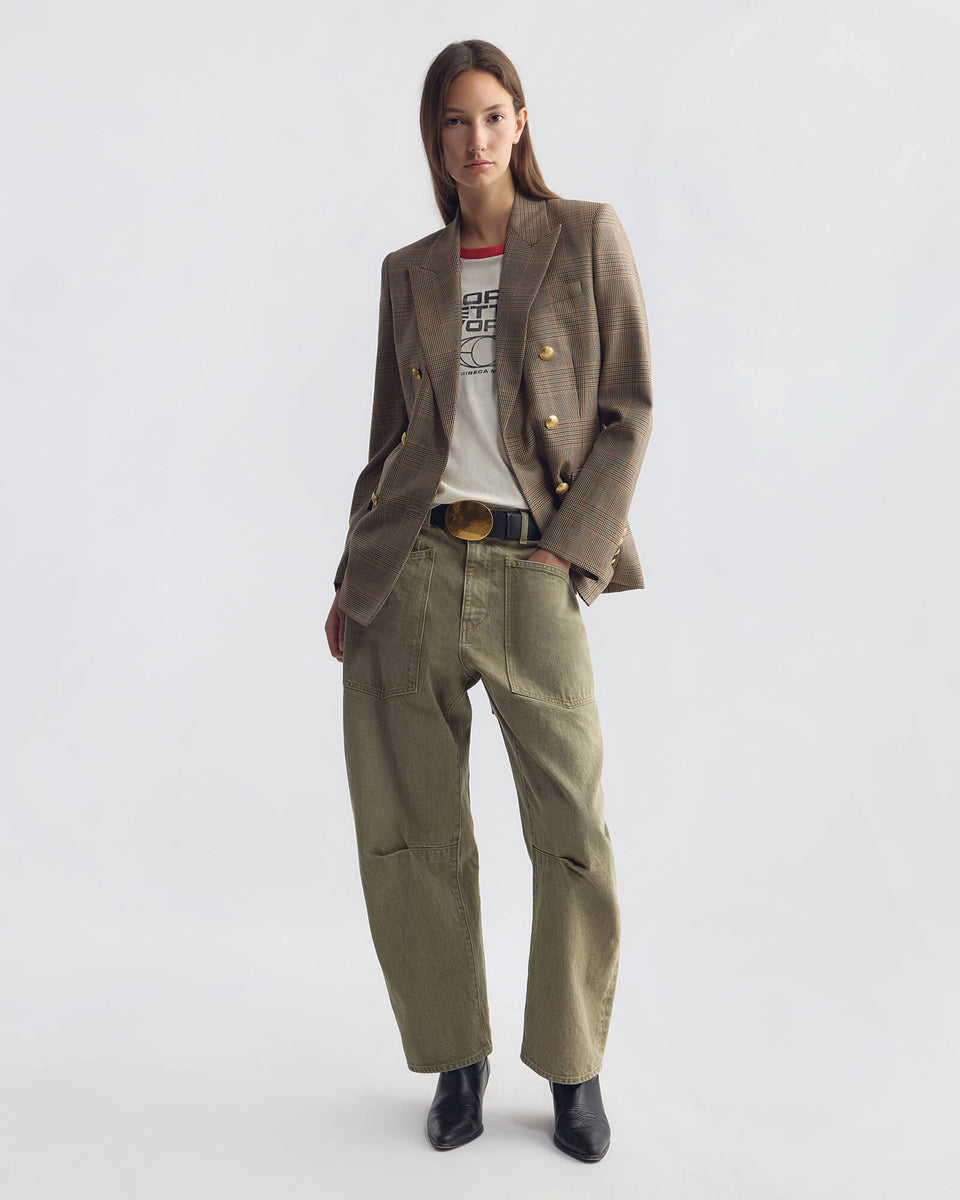SHON JEAN IN VINTAGE OLIVE WASH