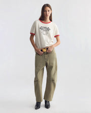 SHON JEAN IN VINTAGE OLIVE WASH