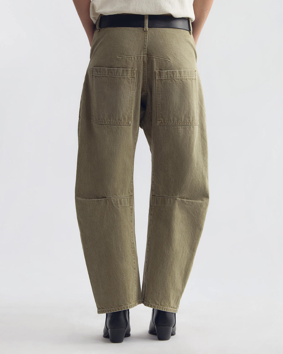 SHON JEAN IN VINTAGE OLIVE WASH