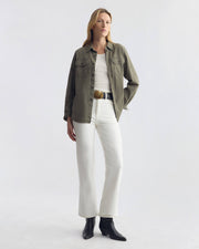 CROPPED JOAN JEAN IN CREAM