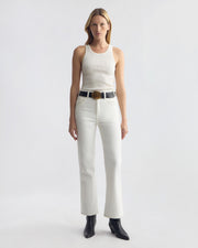 CROPPED JOAN JEAN IN CREAM