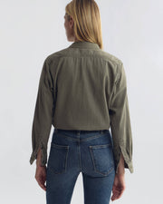 ESTELL DENIM SHIRT IN JUNIPER WASH