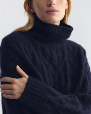 FAIRINY SWEATER IN DARK NAVY