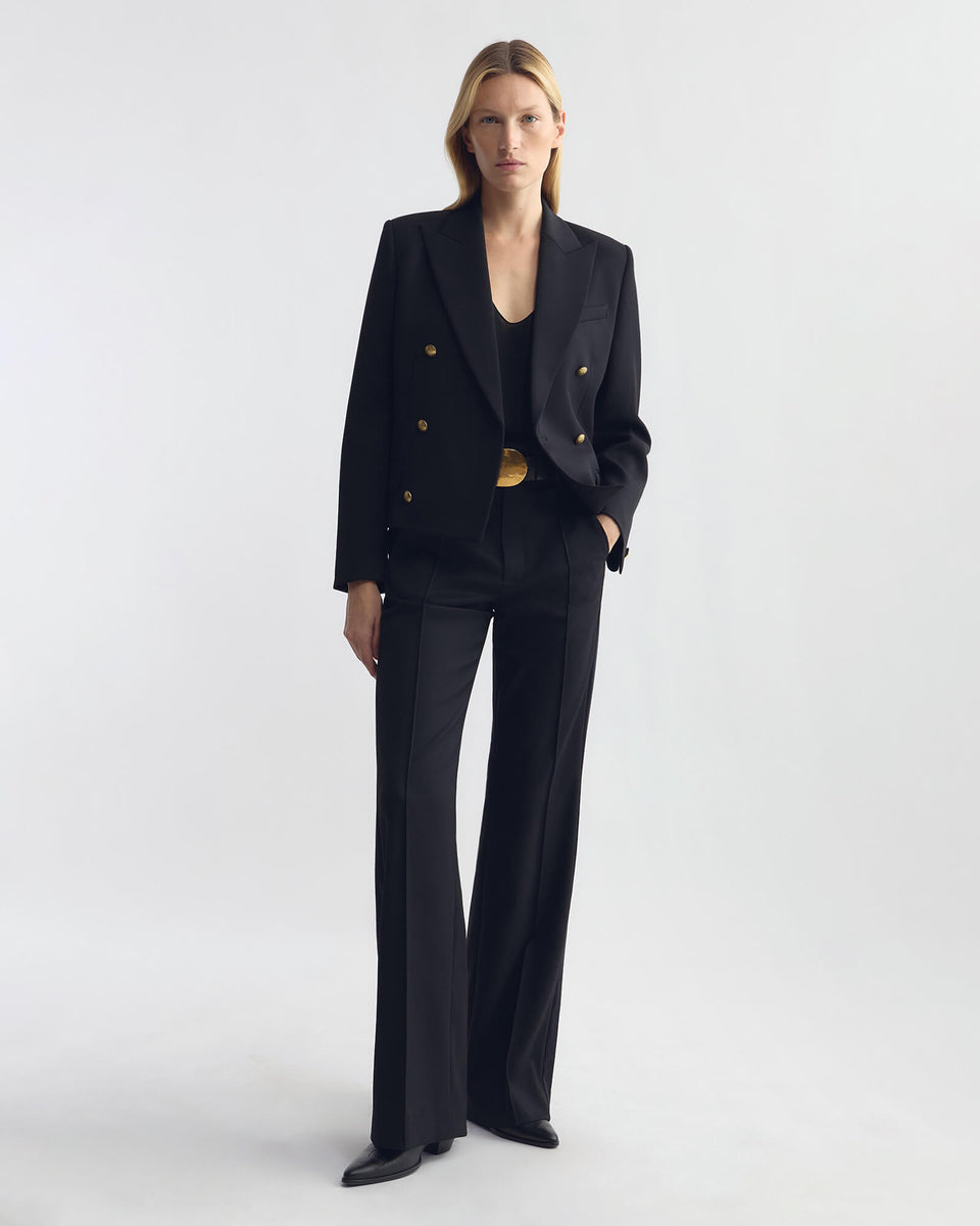 ALDER WOOL JACKET IN BLACK