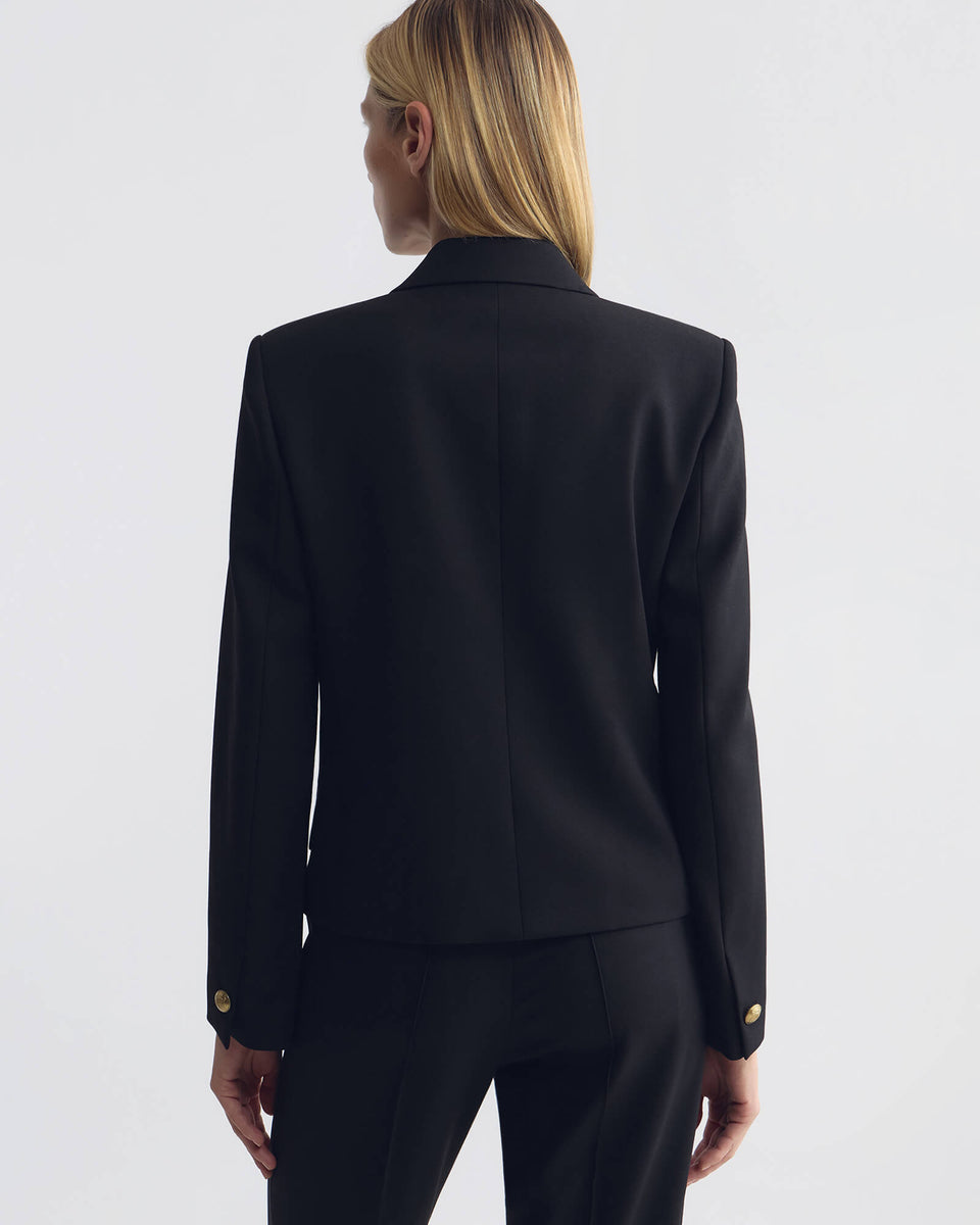ALDER WOOL JACKET IN BLACK