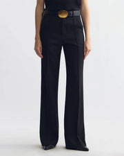 ETOILE WOOL TUXEDO PANT IN BLACK