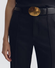 ETOILE WOOL TUXEDO PANT IN BLACK