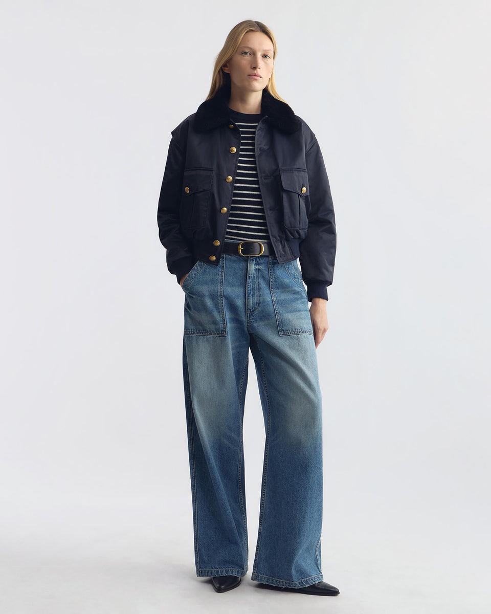 ASTER DENIM PANT IN ROSEBOWL WASH
