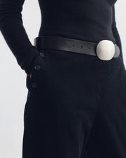 AYMON CORDUROY RIDING PANT IN BLACK