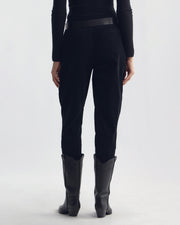 AYMON CORDUROY RIDING PANT IN BLACK