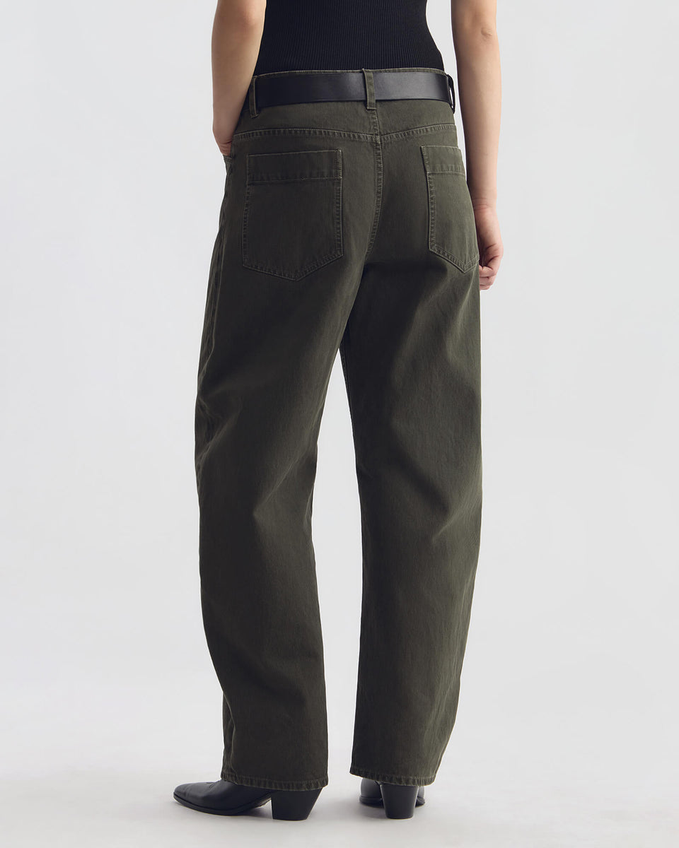 TRIBECA BEDFORD CORDUROY PANT IN PINE