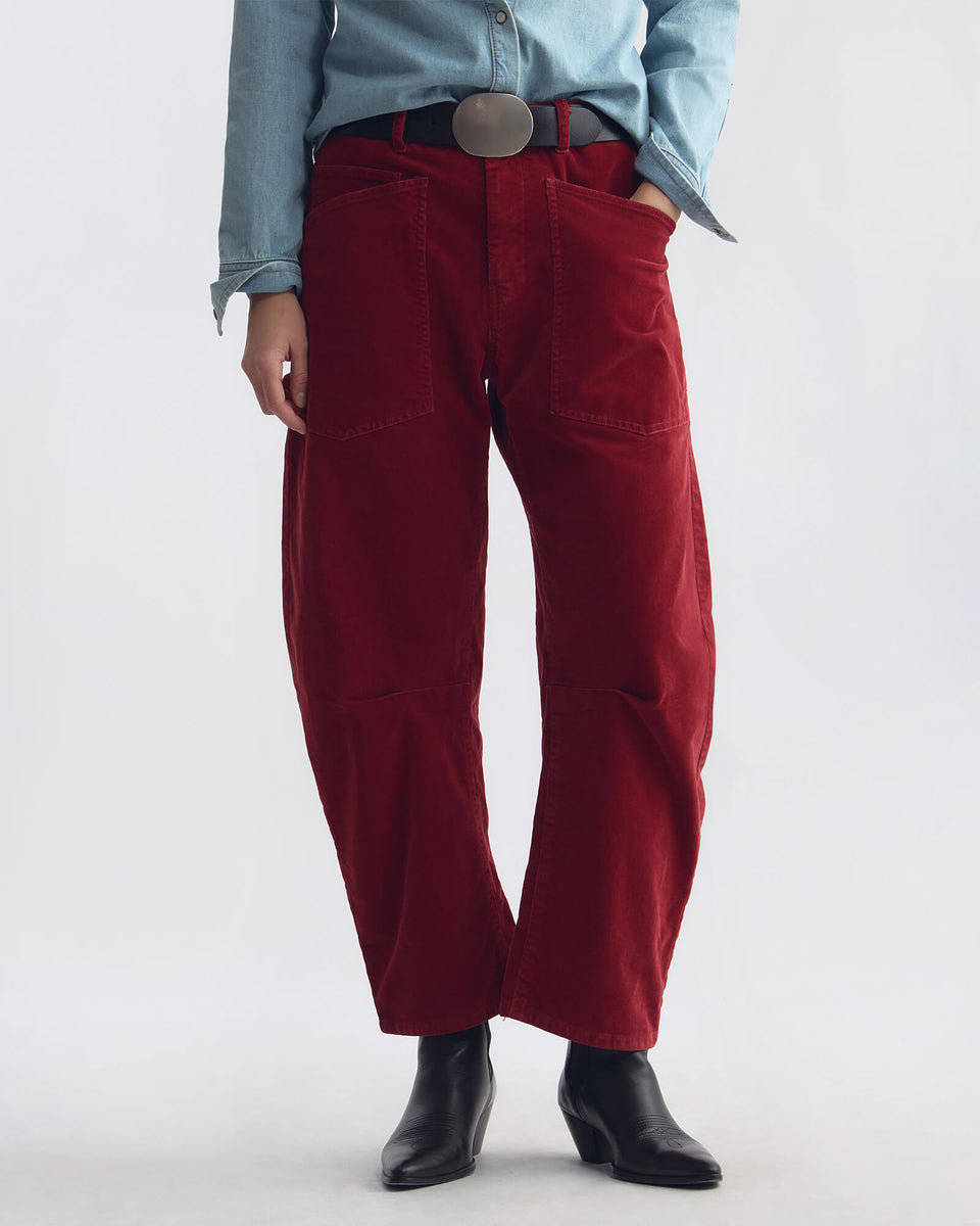 SHON CORDUROY PANT IN ROSE