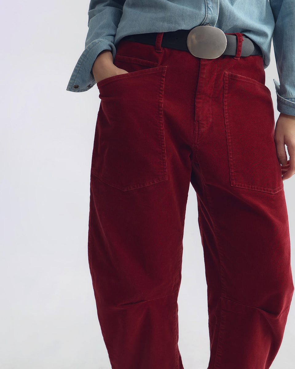 SHON CORDUROY PANT IN ROSE