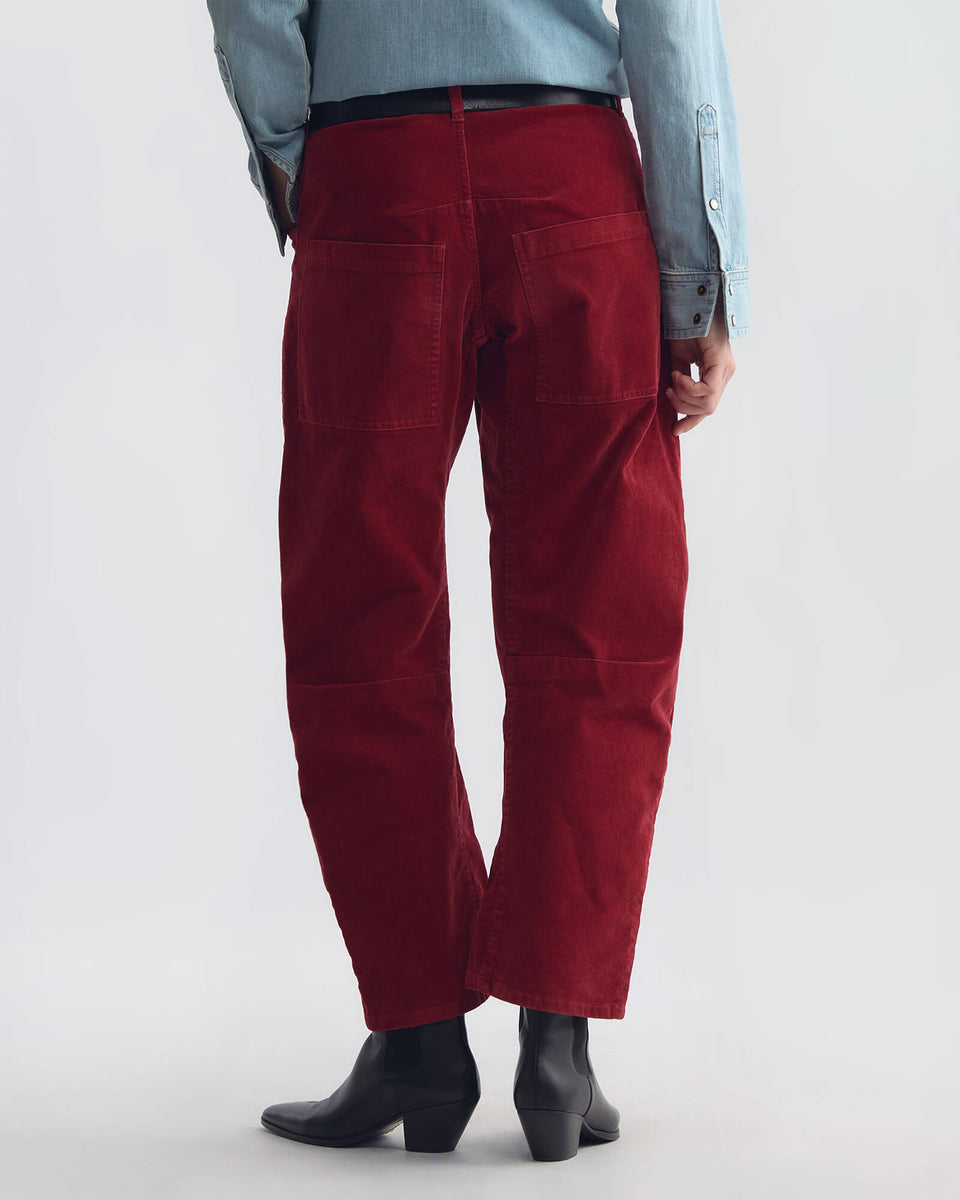 SHON CORDUROY PANT IN ROSE