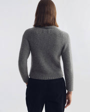 KINGSLY SWEATER IN CHARCOAL HEATHER