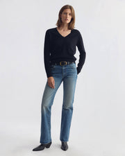 EMMA CASHMERE SWEATER IN DARK NAVY