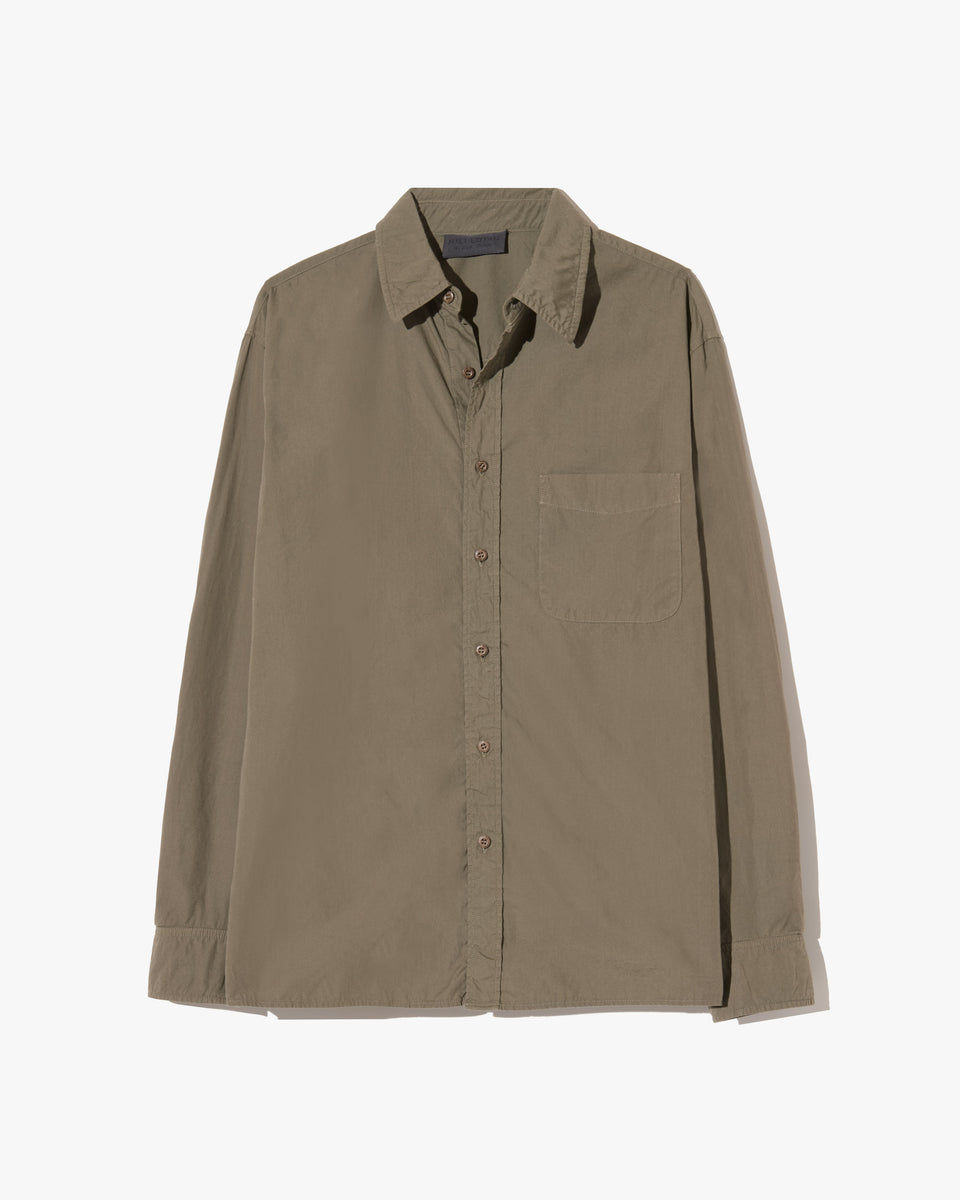 FINN SHIRT IN TRUFFLE TAUPE