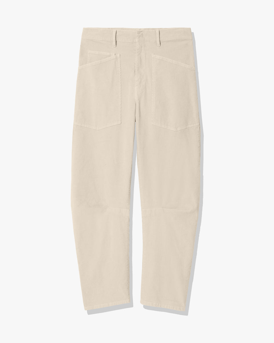 SHON CORDUROY PANT IN GESSO