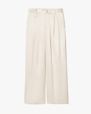 FLAVIE SILK PANT IN IVORY