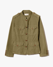 MONA JACKET IN OLIVE GREEN