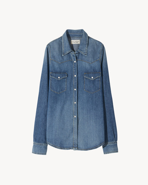 TRAVIS SHIRT IN CLASSIC WASH